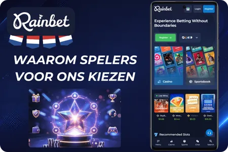 Rainbet Waarom spelers voor ons kiezen